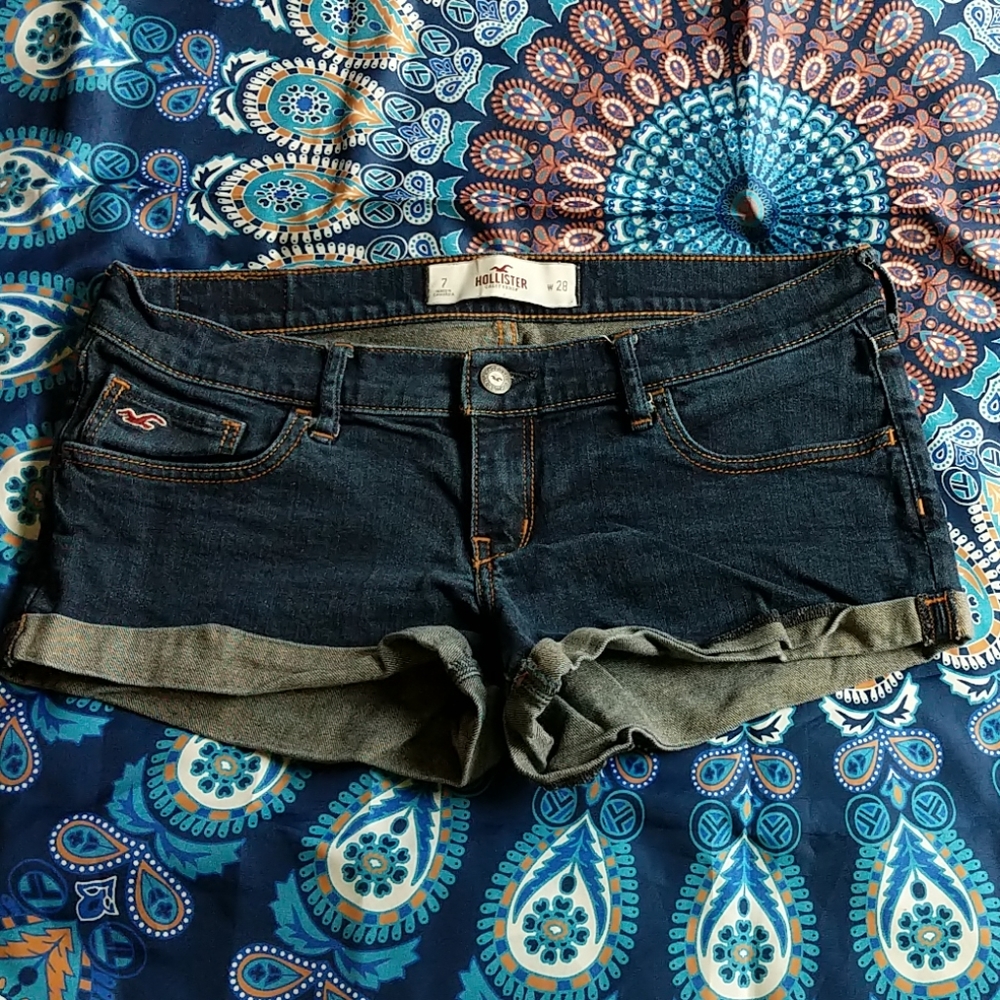 Hollister jeans shorts size 7